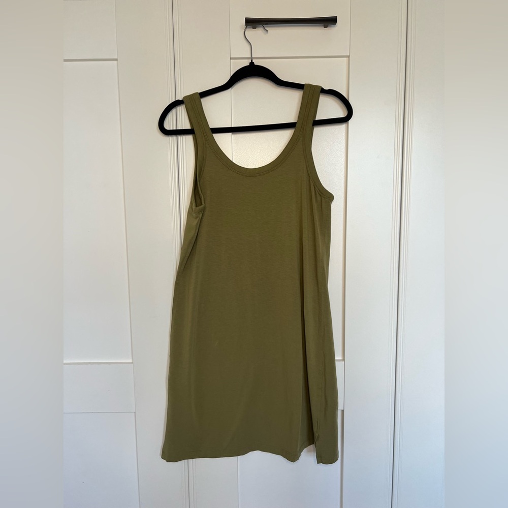 LULULEMON Classic-Fit Cotton-Blend Scoop Dress
Bronze Green medium mini casual - Picture 5 of 11